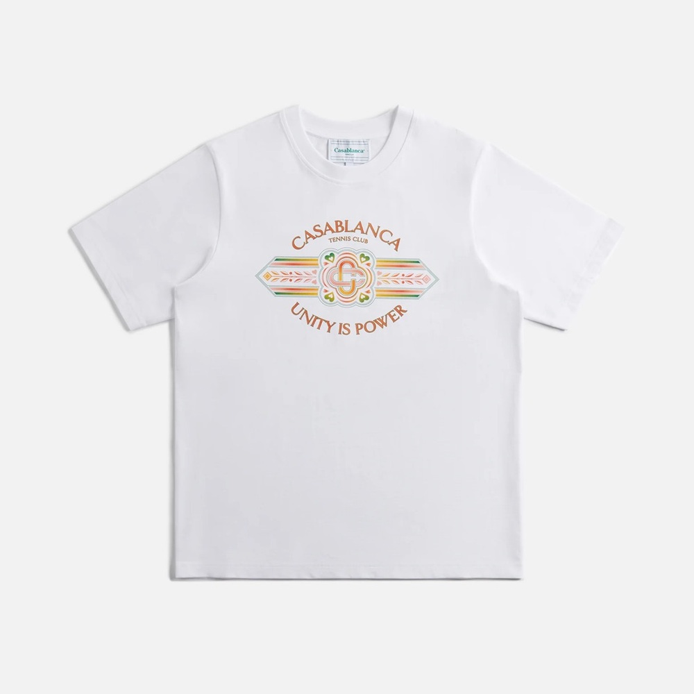 Casablanca Unity Is Power T-shirt size Small